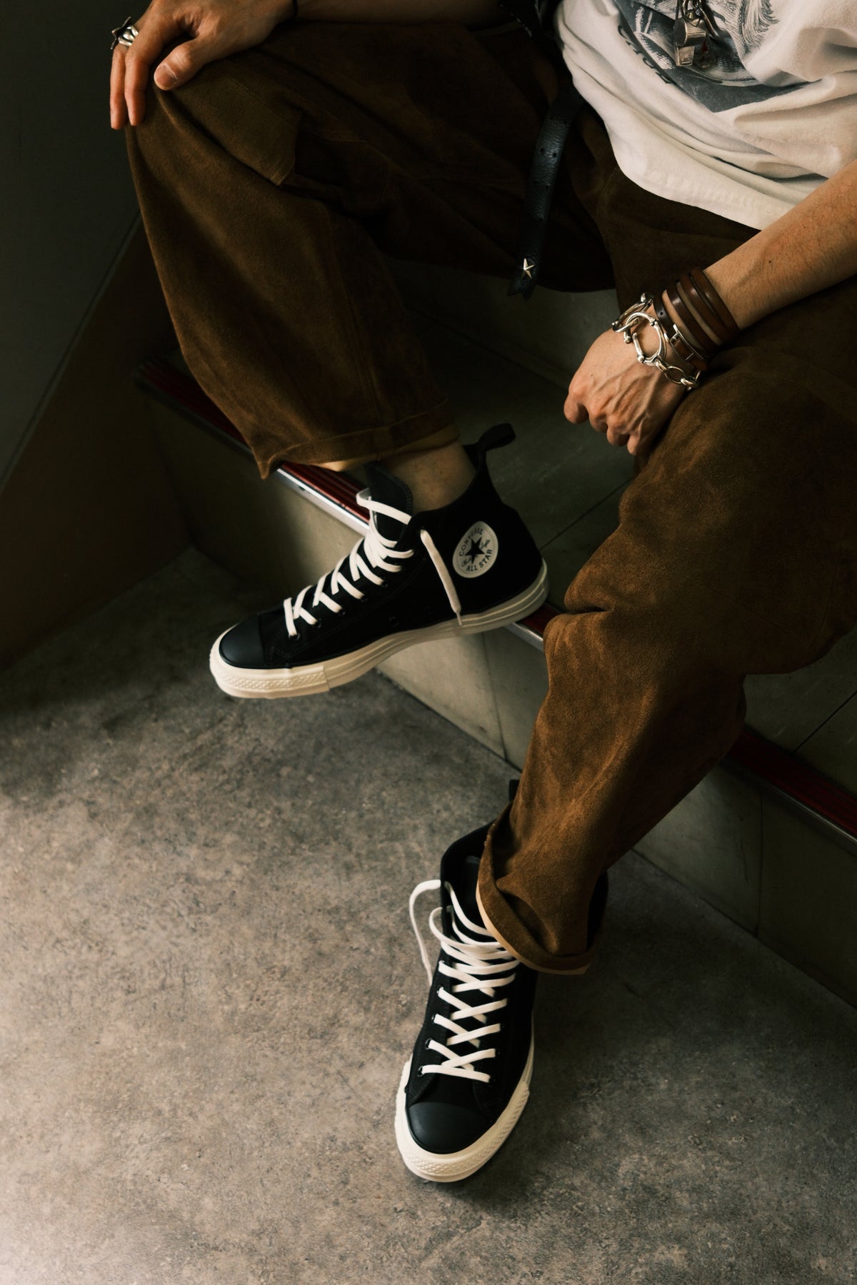 MINEDENIM : ALL STAR J HI / MD 10 (x CONVERSE)