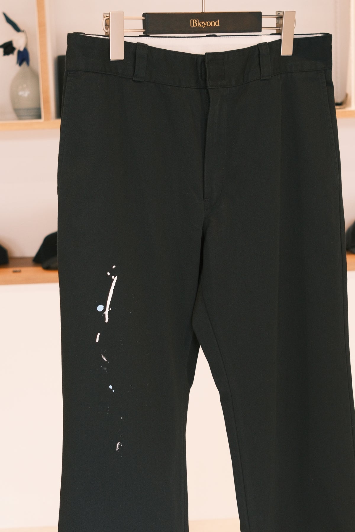 TODAY edition : TC TWILL WORK TROUSERS / BLACK
