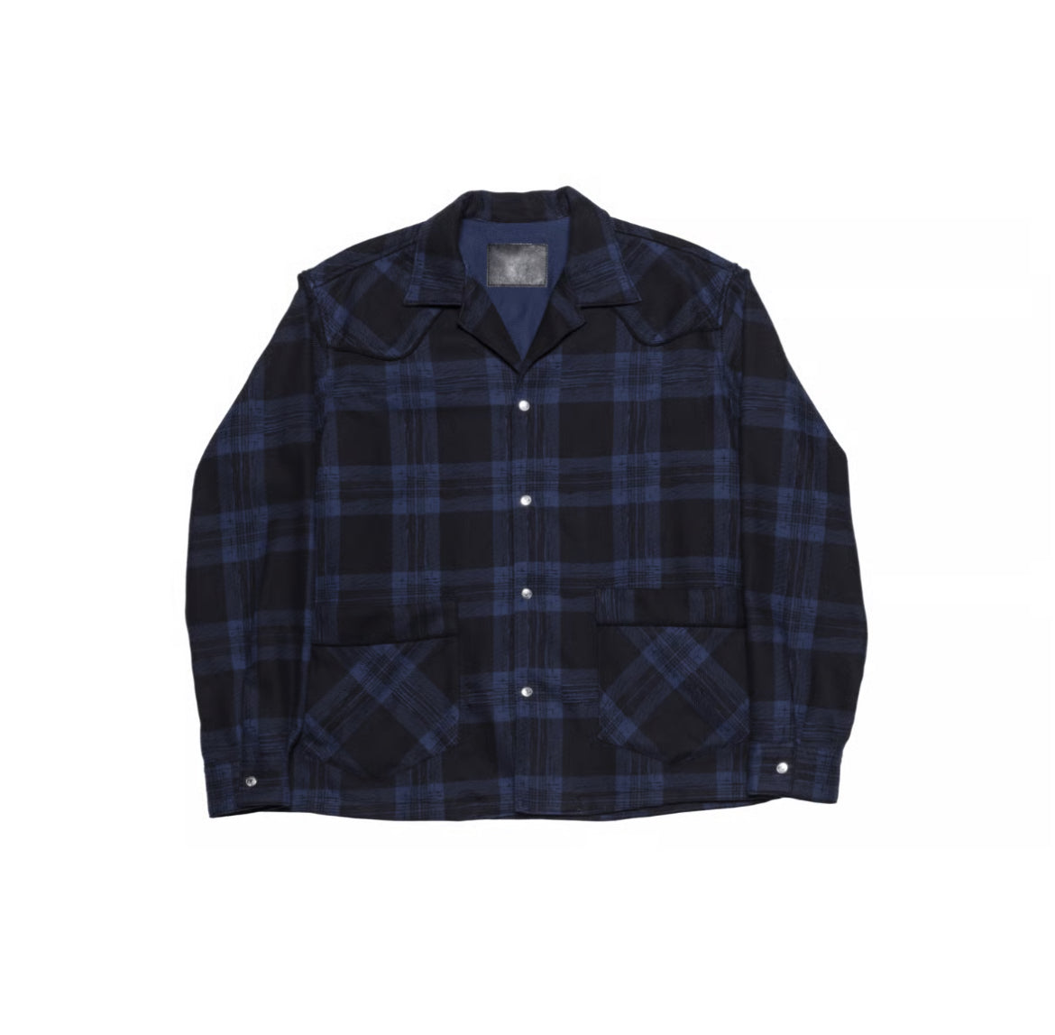 The Letters:WESTERN PAJAMA SHIRT -CHECK COTTON TWILL-