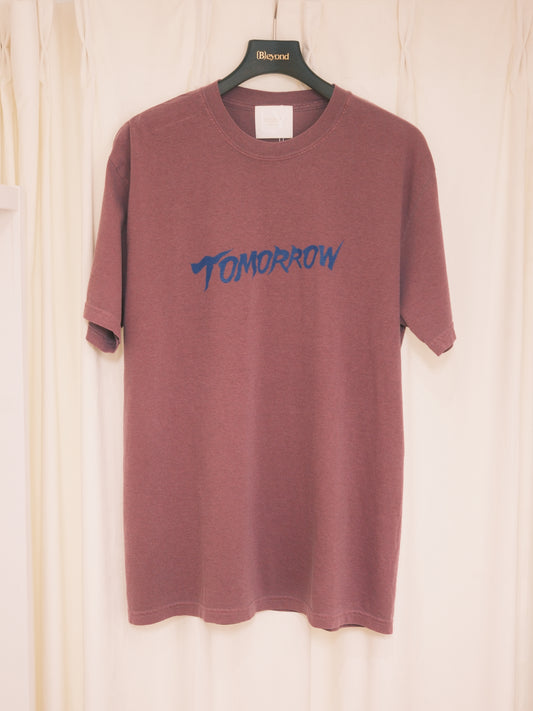 TODAY edition : ART FOR S/S tee / BURGUNDY