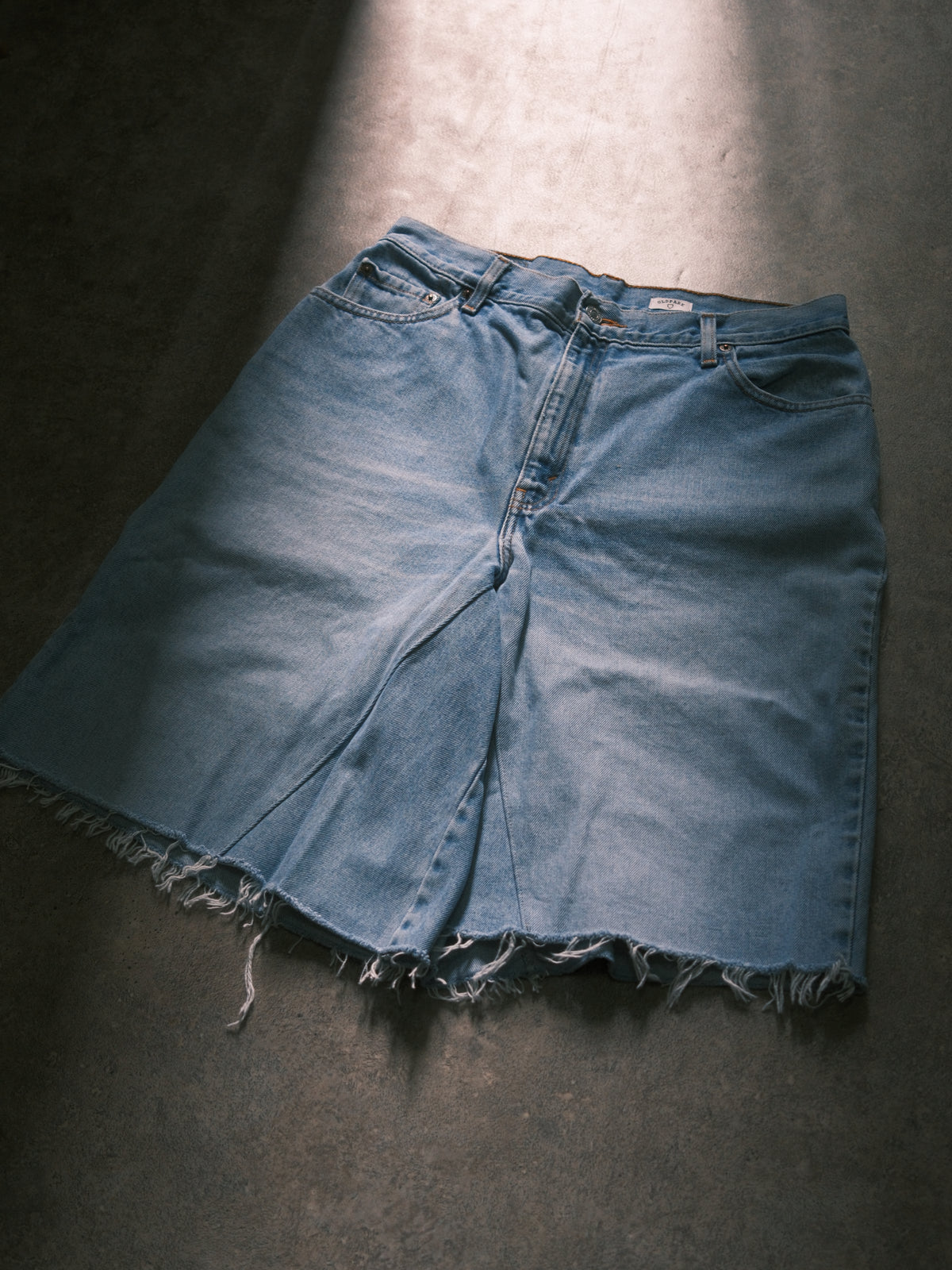 OLDPARK:BAGGY SHORTS (BLUE、Lサイズ-1)