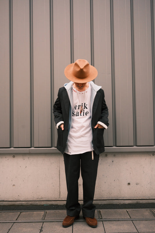 The Letters : COW BOY TROUSERS -LACINE WOOL LINEN-