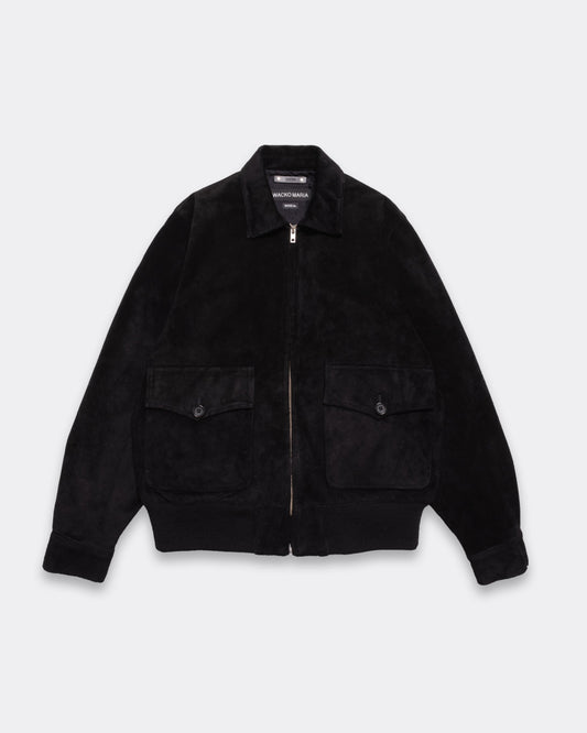 MINEDENIM :STIE-lo/WACKO MARIA/ SUEDE LEATHER JACKET