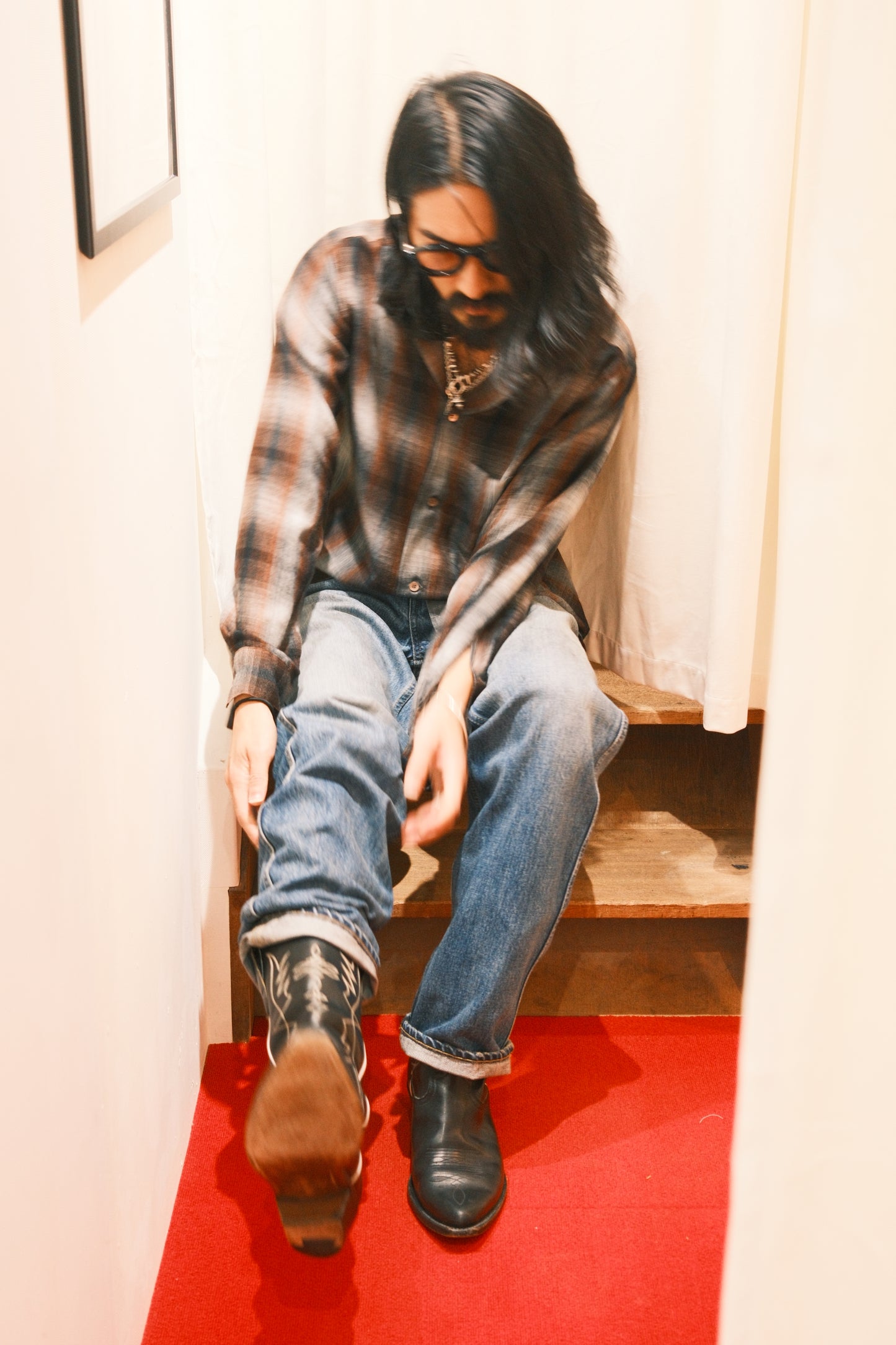 MINEDENIM : Denim A.R. Straight Jeans USD