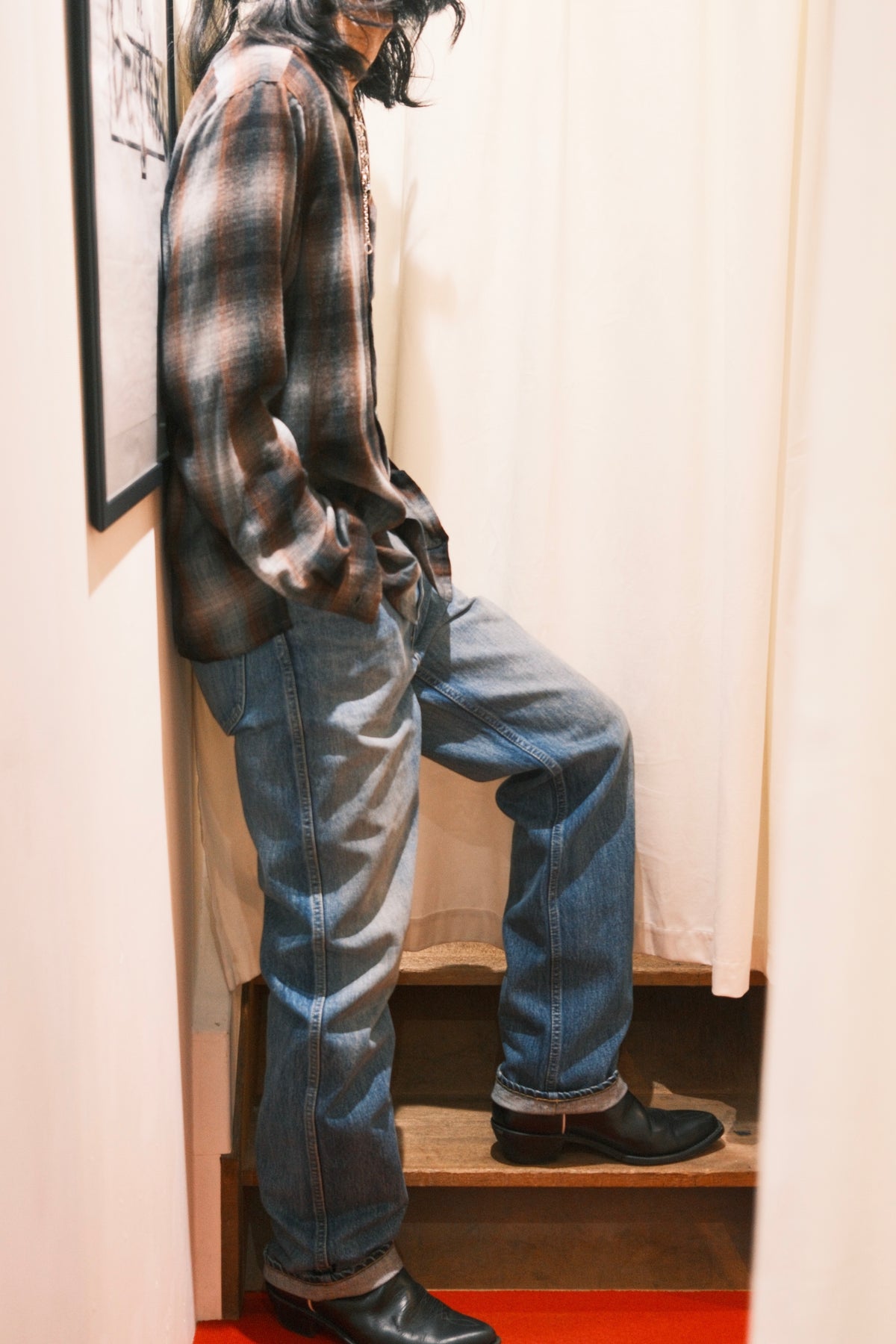 MINEDENIM : Denim A.R. Straight Jeans USD