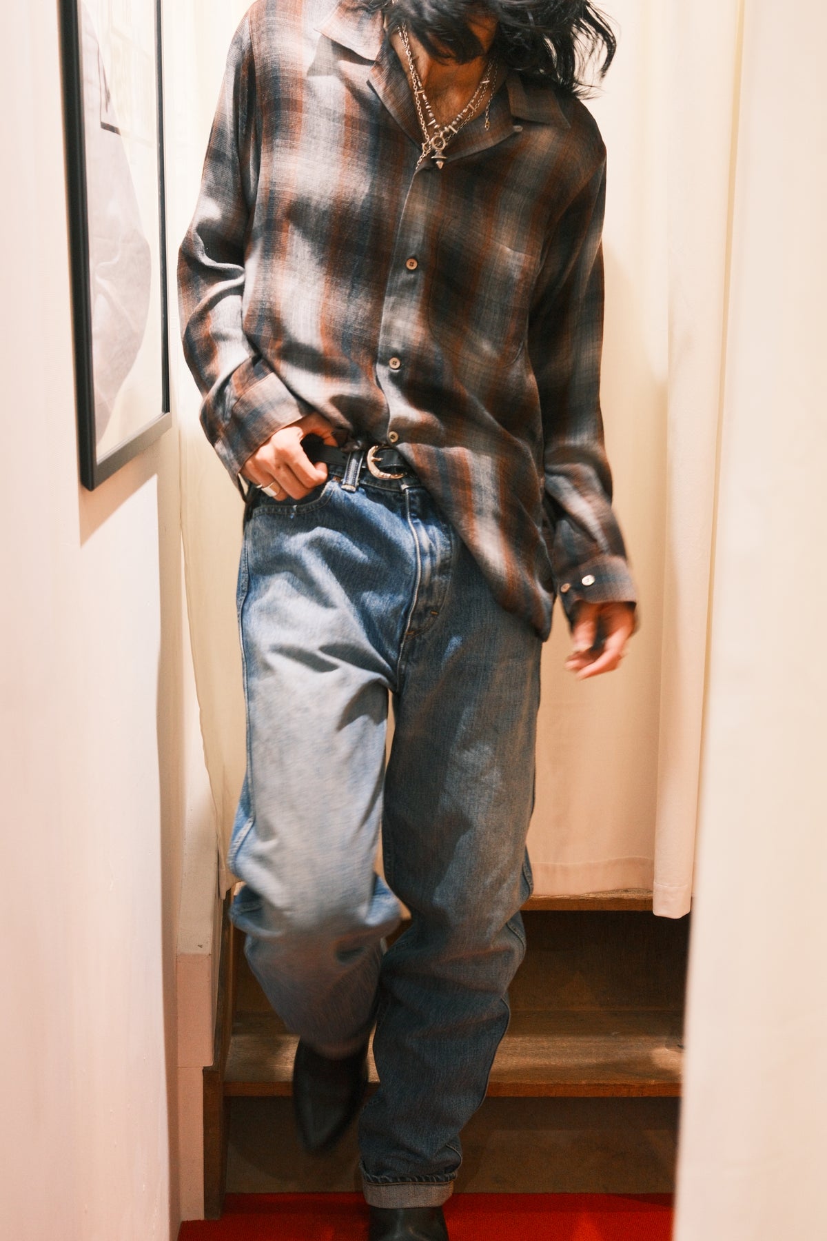 MINEDENIM : Denim A.R. Straight Jeans USD