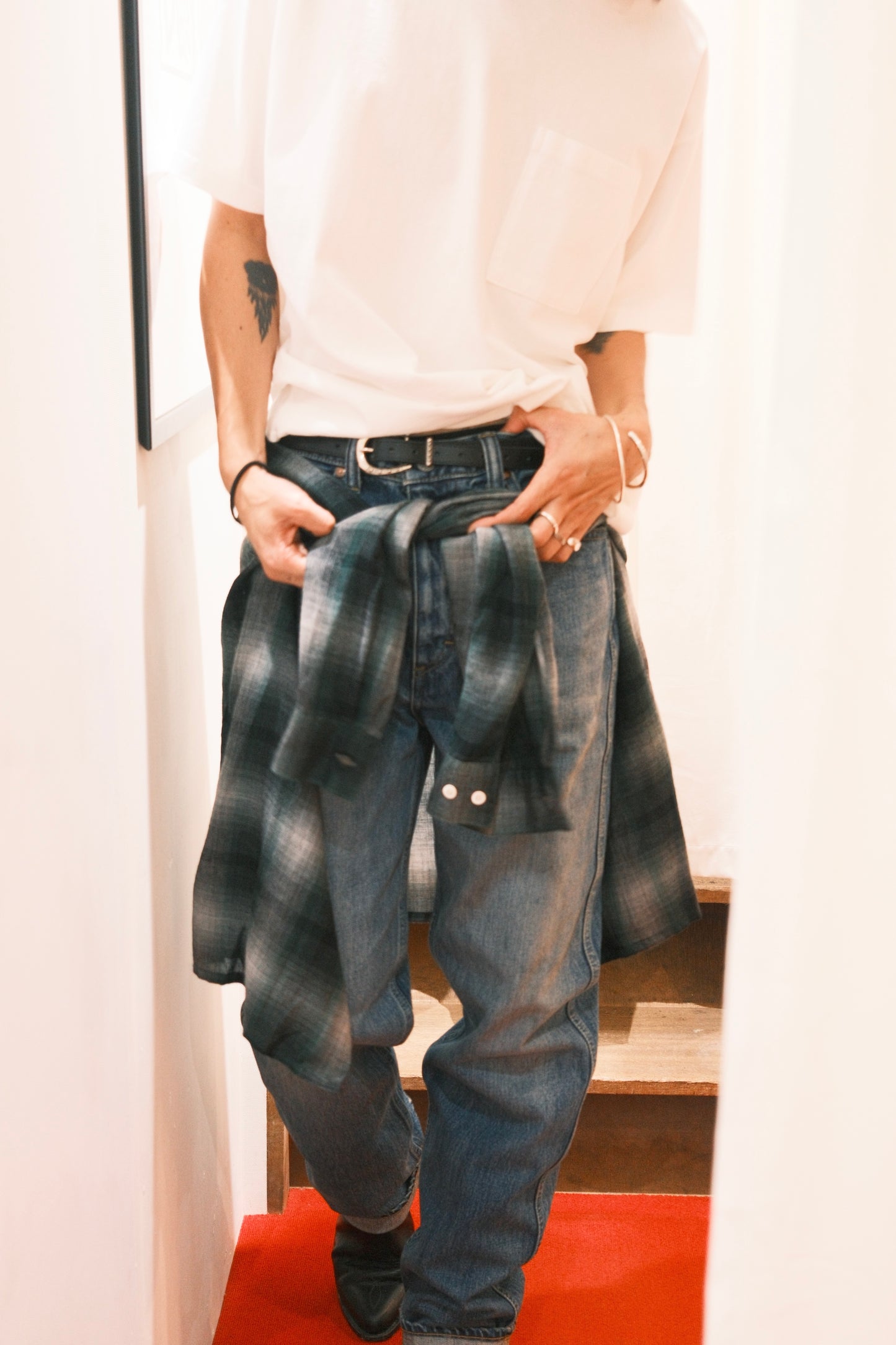 MINEDENIM : Denim A.R. Straight Jeans USD