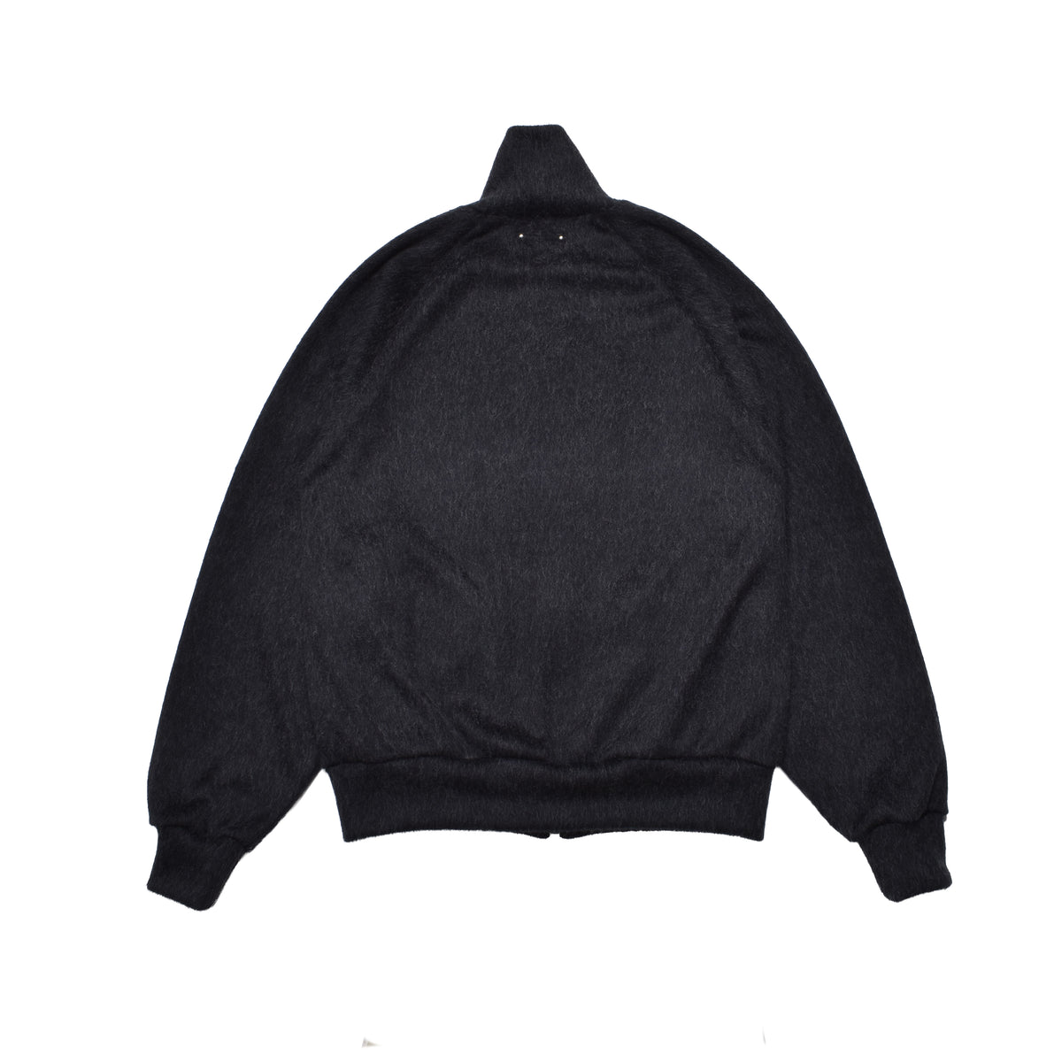 MINEDENIM : A.Wool Shaggy Track Jacket / CHARCOAL GRAY