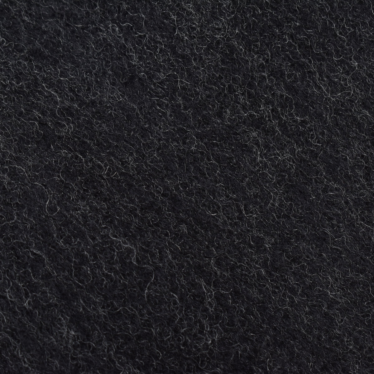 MINEDENIM : A.Wool Shaggy Track Jacket / CHARCOAL GRAY