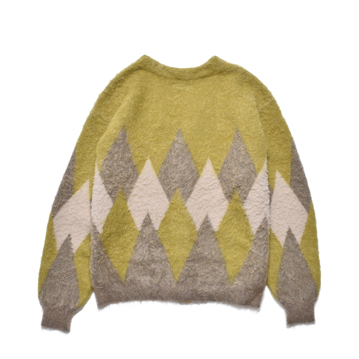 MINEDENIM : Mohair Argyle Knit Cardigan / YPT