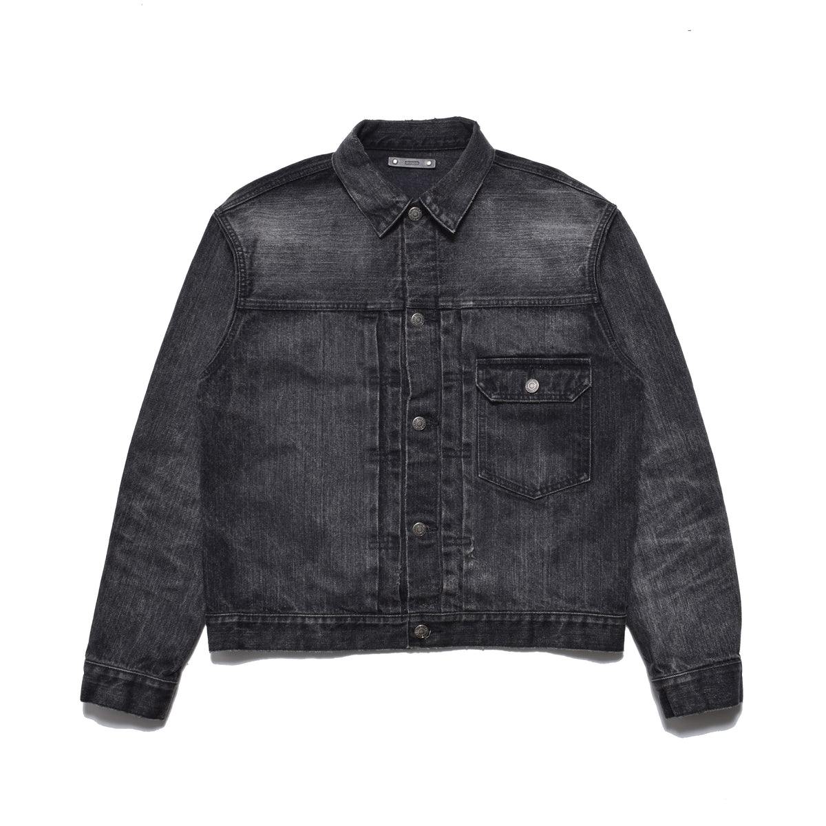 MINEDENIM : Denim Classic Tracker Jacket TYPE-1 BKU