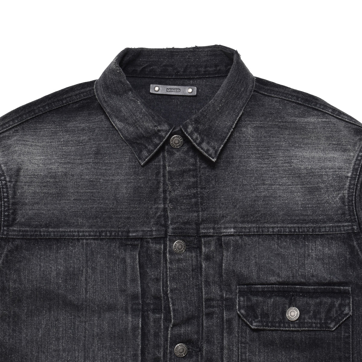 MINEDENIM : Denim Classic Tracker Jacket TYPE-1 BKU