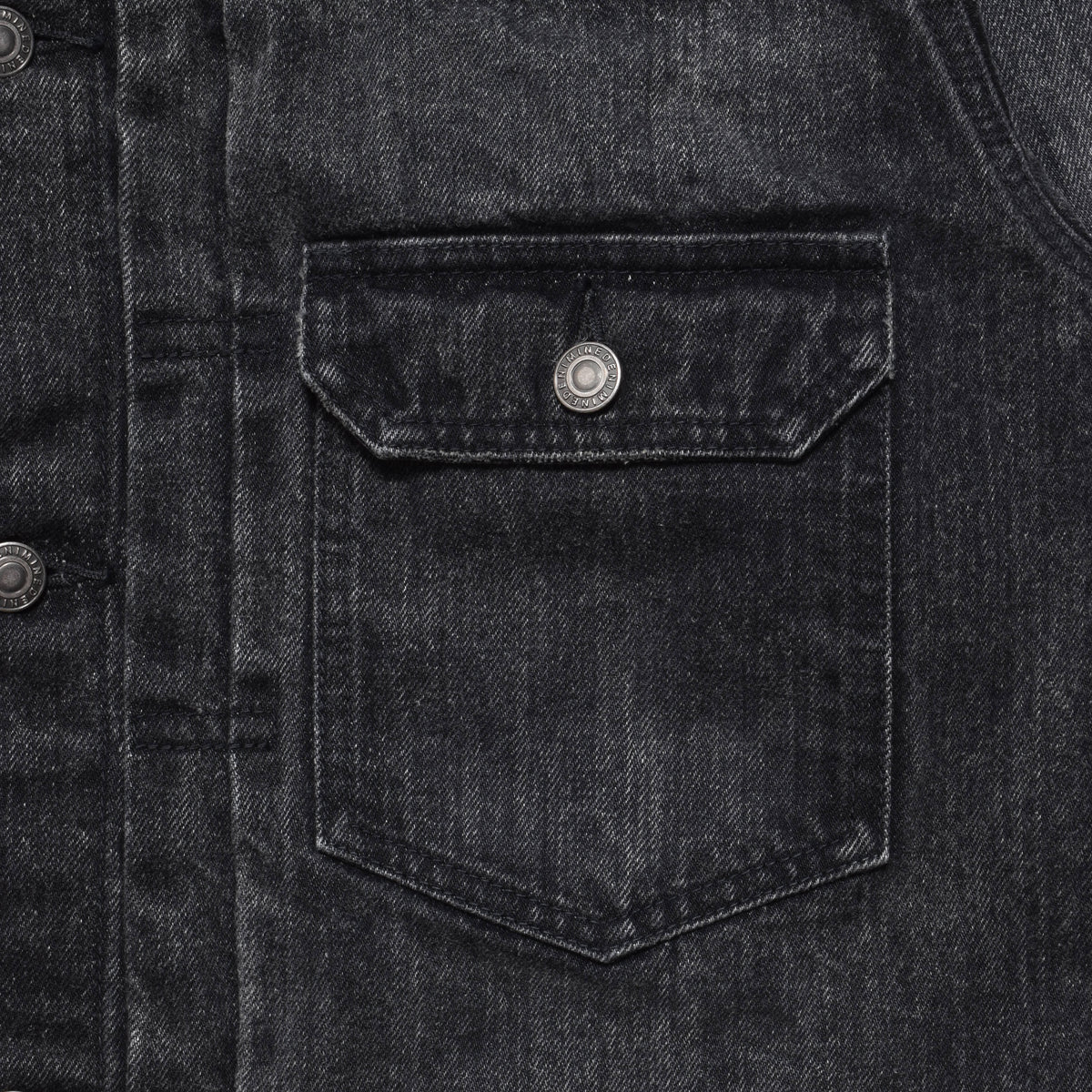 MINEDENIM : Denim Classic Tracker Jacket TYPE-1 BKU