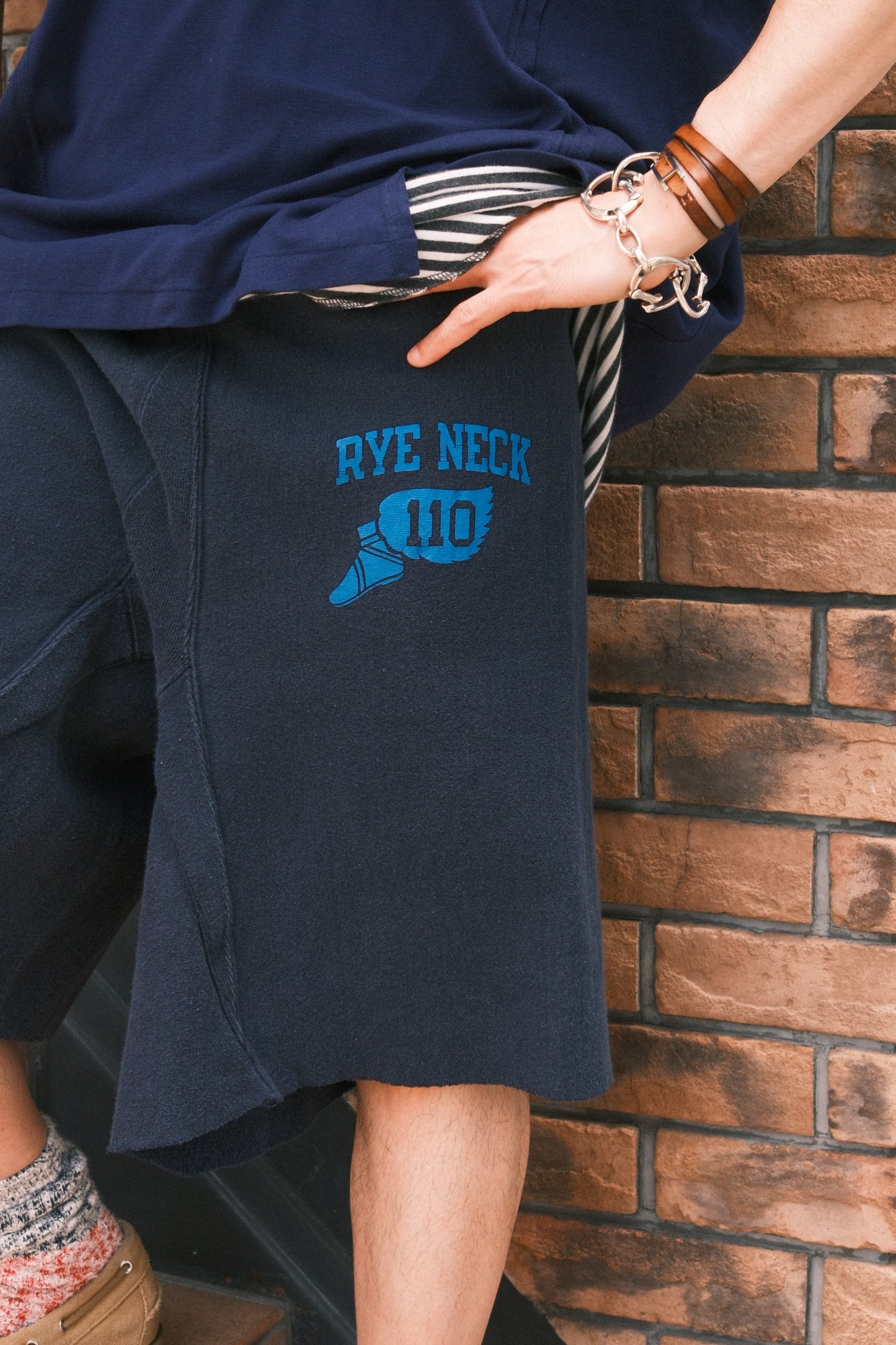 OLDPARK:BAGGY SHORTS (SWEAT、Mサイズ)