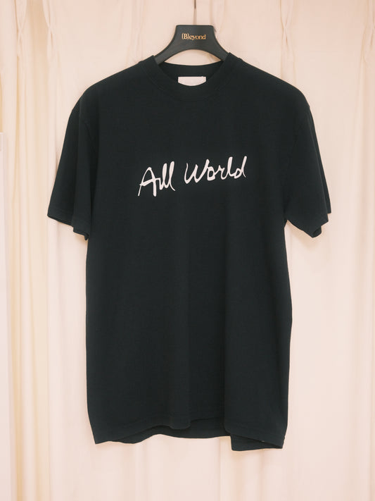 TODAY edition : ART FOR S/S tee / BLACK