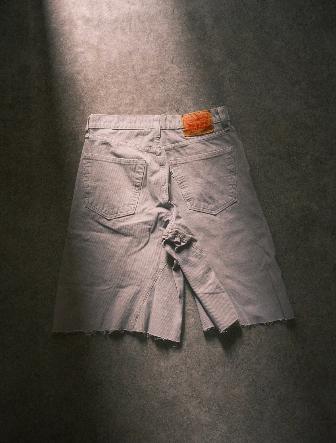 OLDPARK:BAGGY SHORTS (CORDUROY、Lサイズ-2)