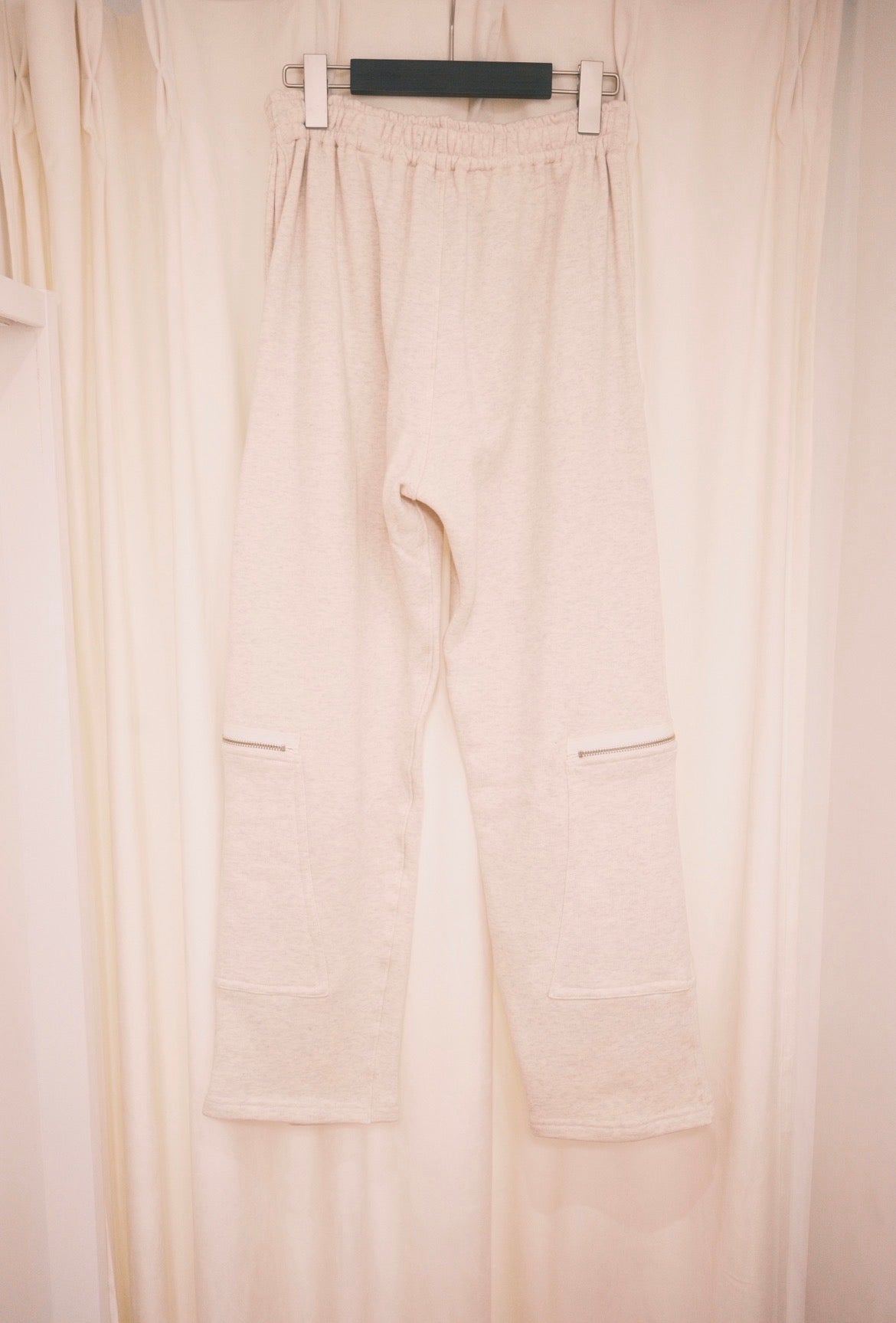 OLDPARK : PARACHUTE SWEAT PANTS (OATMEAL)
