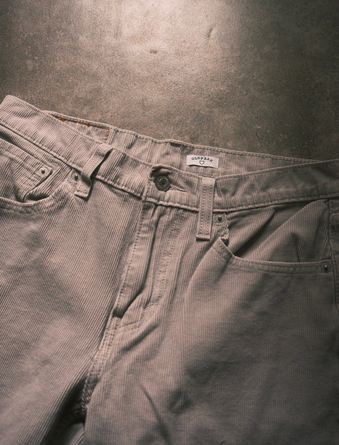 OLDPARK:BAGGY SHORTS (CORDUROY、Lサイズ-2)