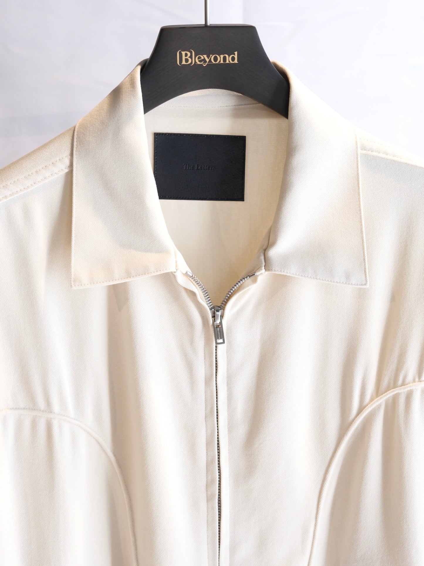 The Letters : DRIZZLER JACKET -RAYON GABARDINE- / ECRU