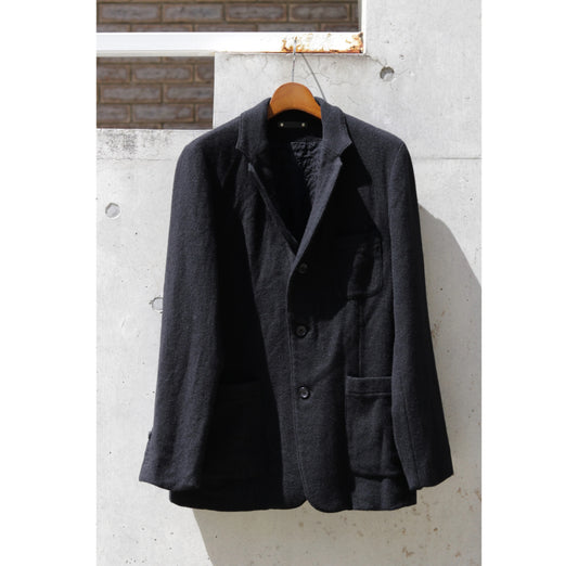 MINEDENIM : Shrunk Wool Unconstructed Tailored Jacket