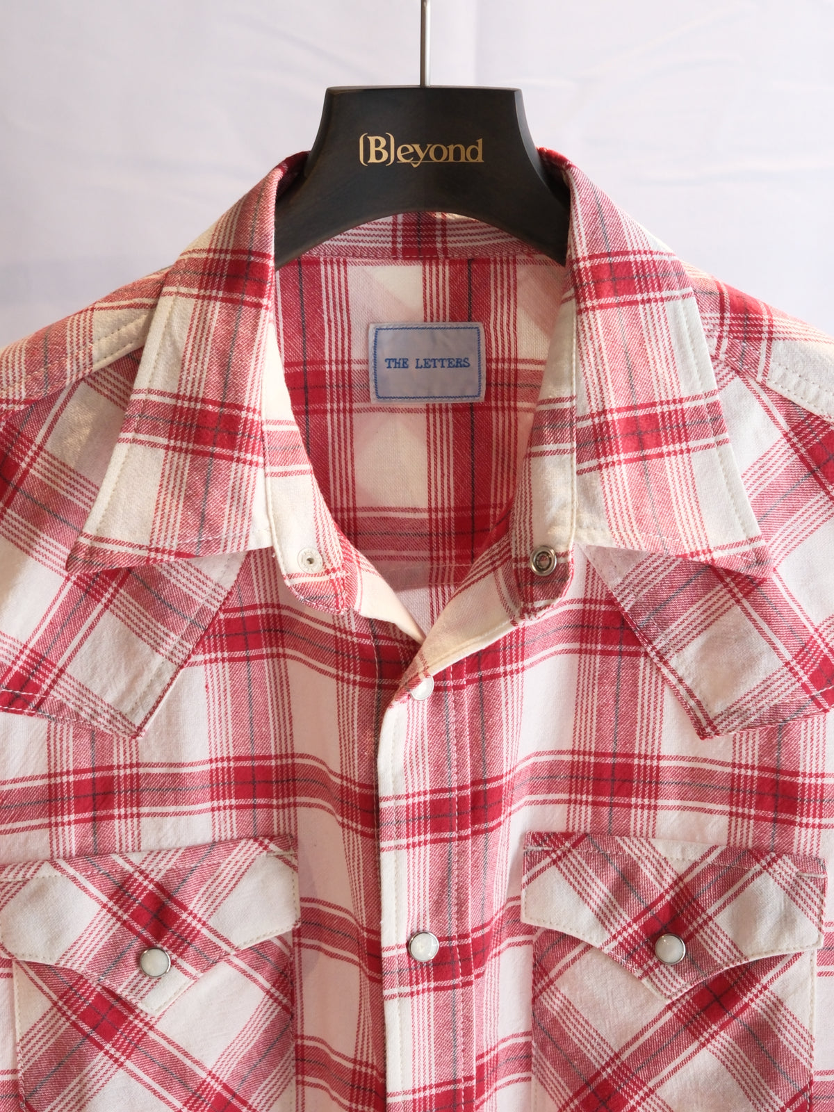 The Letters : WESTERN SHIRT -CHECK OPEN END YARN COTTON-