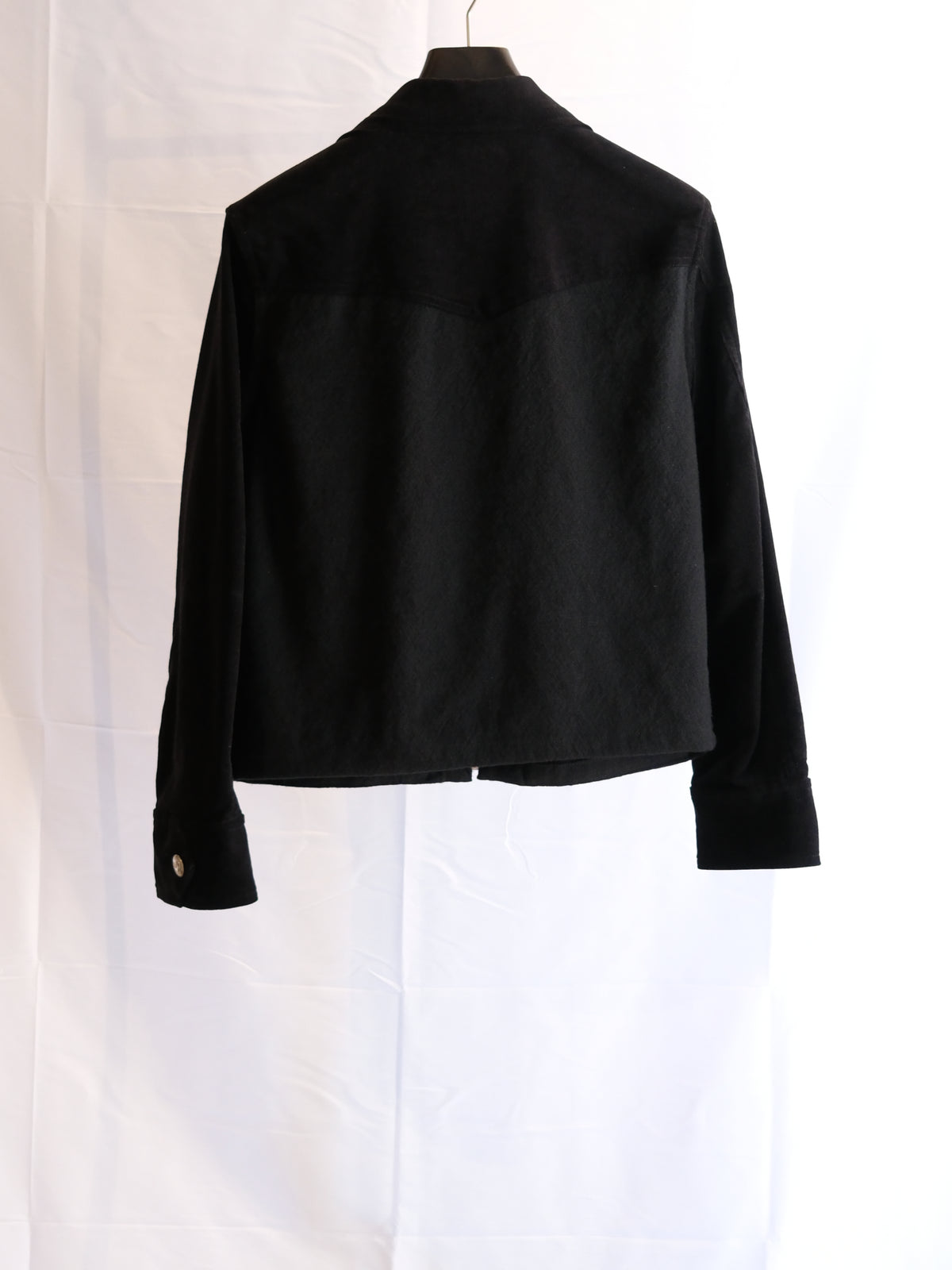The Letters : COMBINATION ZIP JACKET -BLANCKET LINEN WOOL-