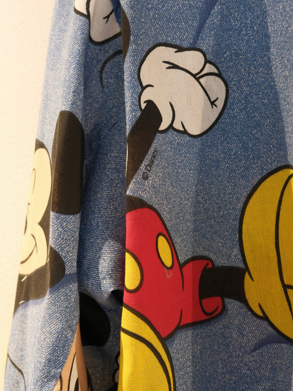 OLDPARK : PAJAMA SHIRT -SHEET- "Mickey"/ Lサイズ