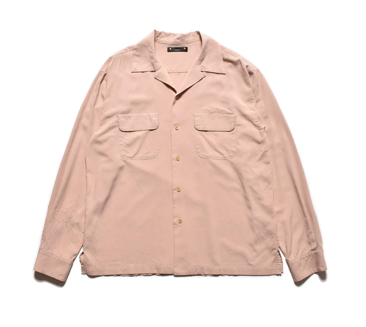 MINEDENIM : Rayon Open Collar SH