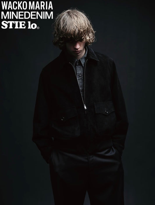 MINEDENIM :STIE-lo/WACKO MARIA/ SUEDE LEATHER JACKET