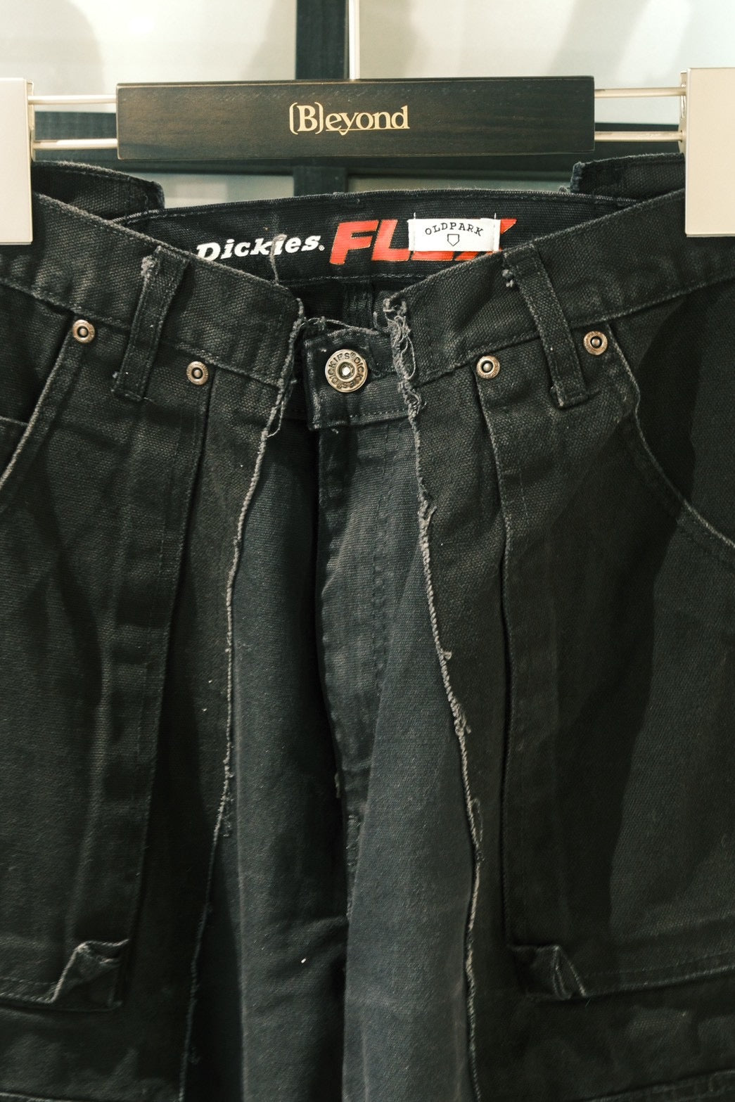 BAGGY CARPENTER PANTS -DUCK- (BLACK、Mサイズ) / OLDPARK