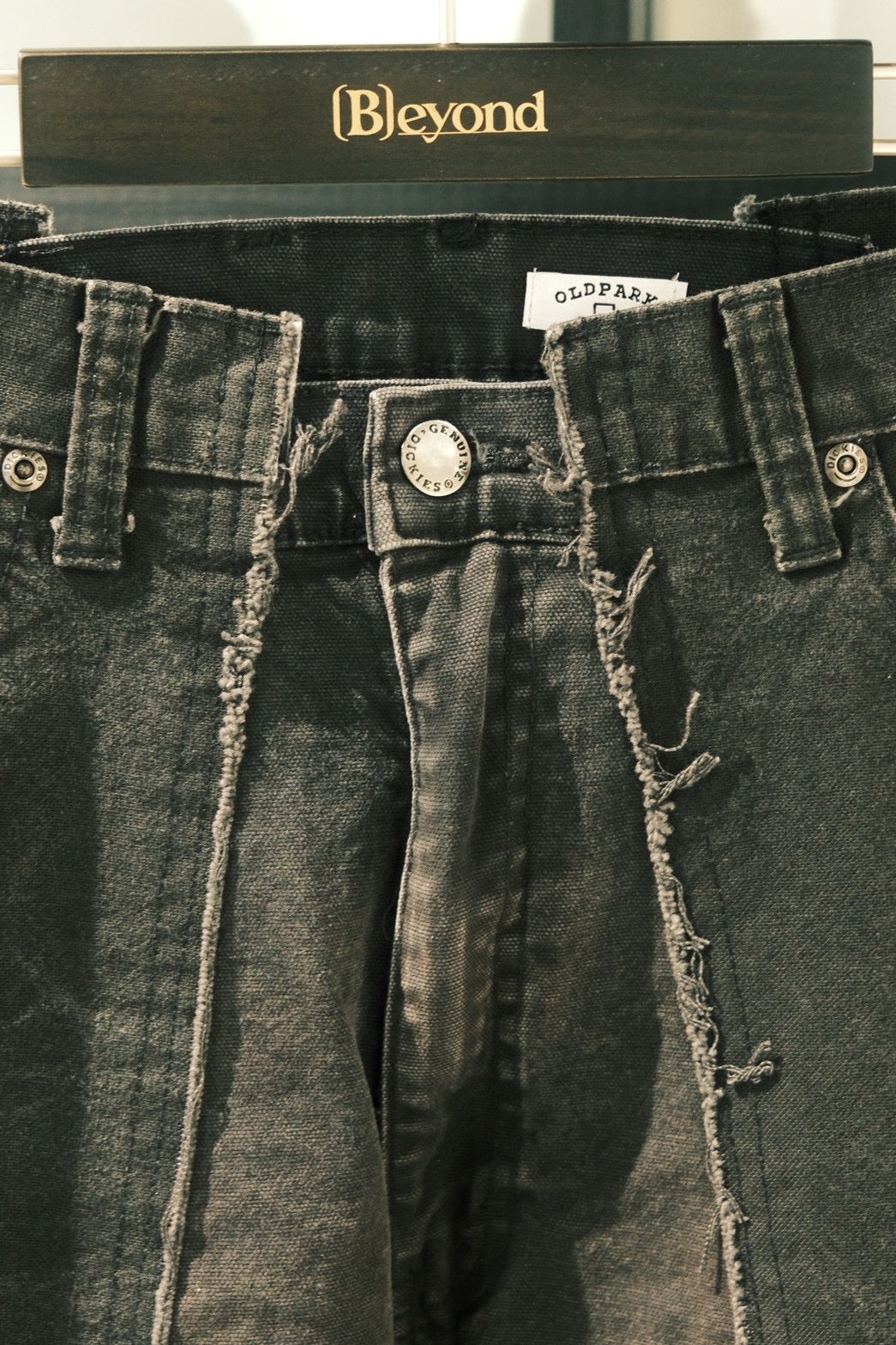 BAGGY CARPENTER PANTS -DUCK- (BLACK、Sサイズ) / OLDPARK