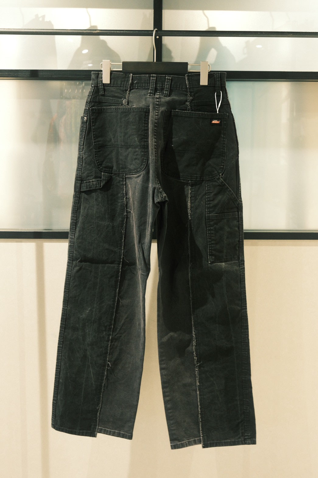 BAGGY CARPENTER PANTS -DUCK- (BLACK、Sサイズ) / OLDPARK