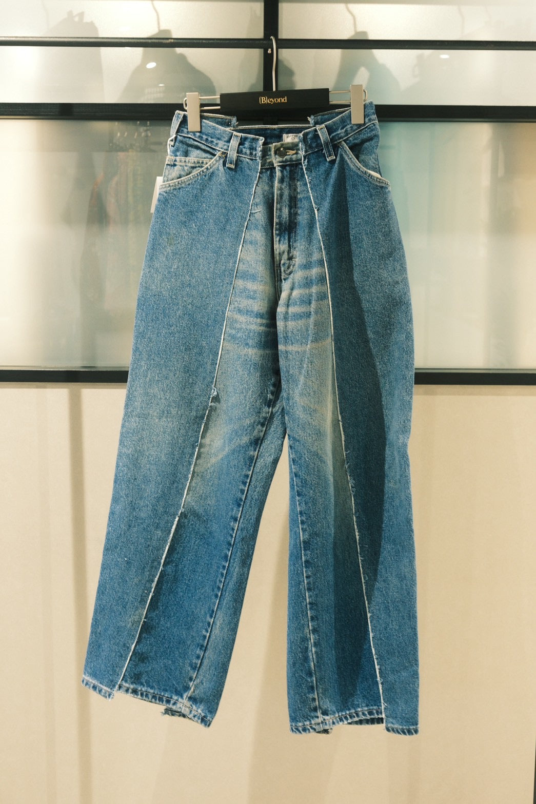 BAGGY CARPENTER PANTS -DENIM- (BLUE、XSサイズ) / OLDPARK