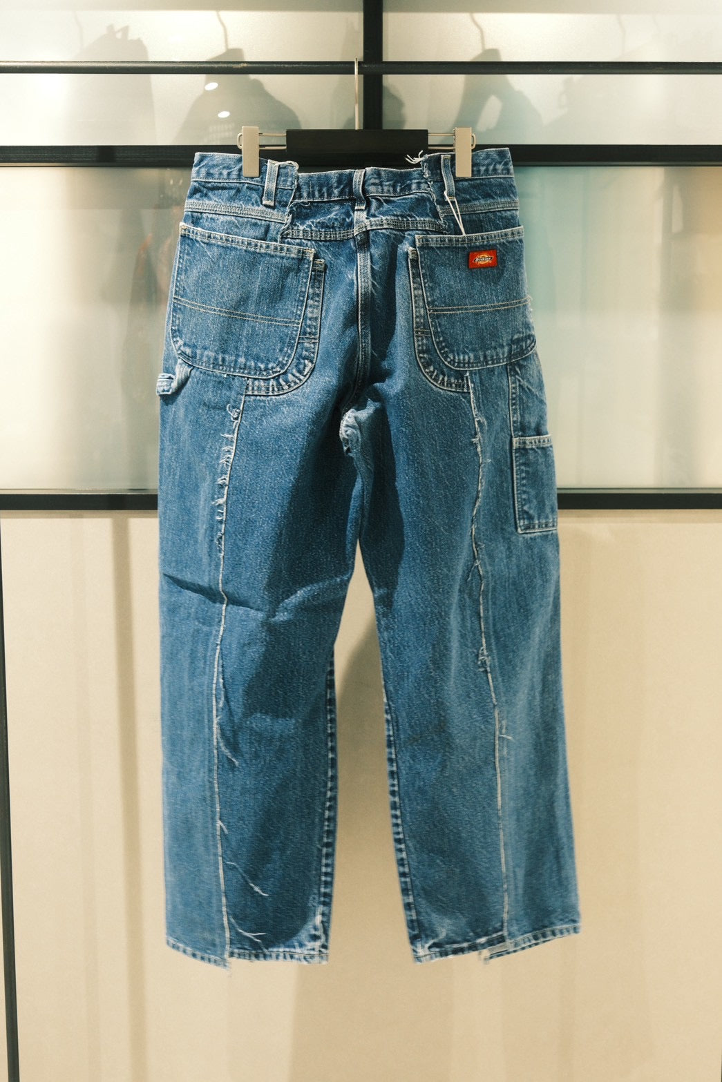 BAGGY CARPENTER PANTS -DENIM- (BLUE、Lサイズ) / OLDPARK