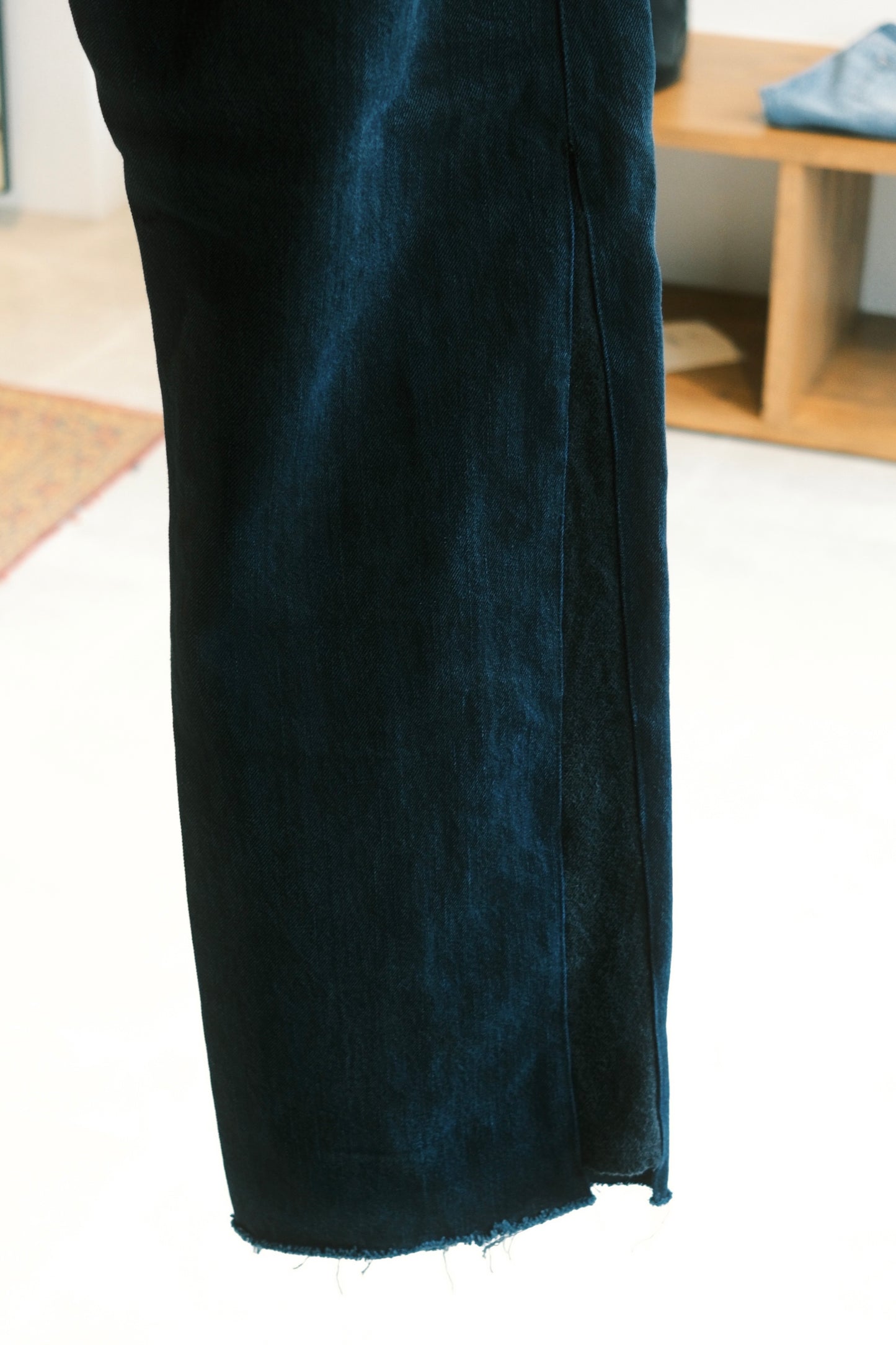 OLDPARK : SWAPPED JEANS (BLACK、Sサイズ)