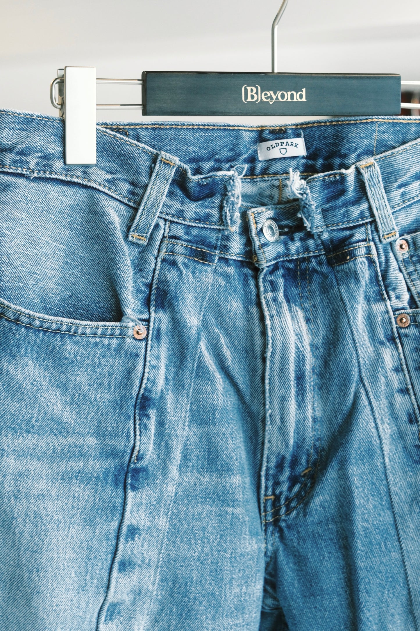 OLDPARK : SWAPPED JEANS (BLUE、Mサイズ-1)