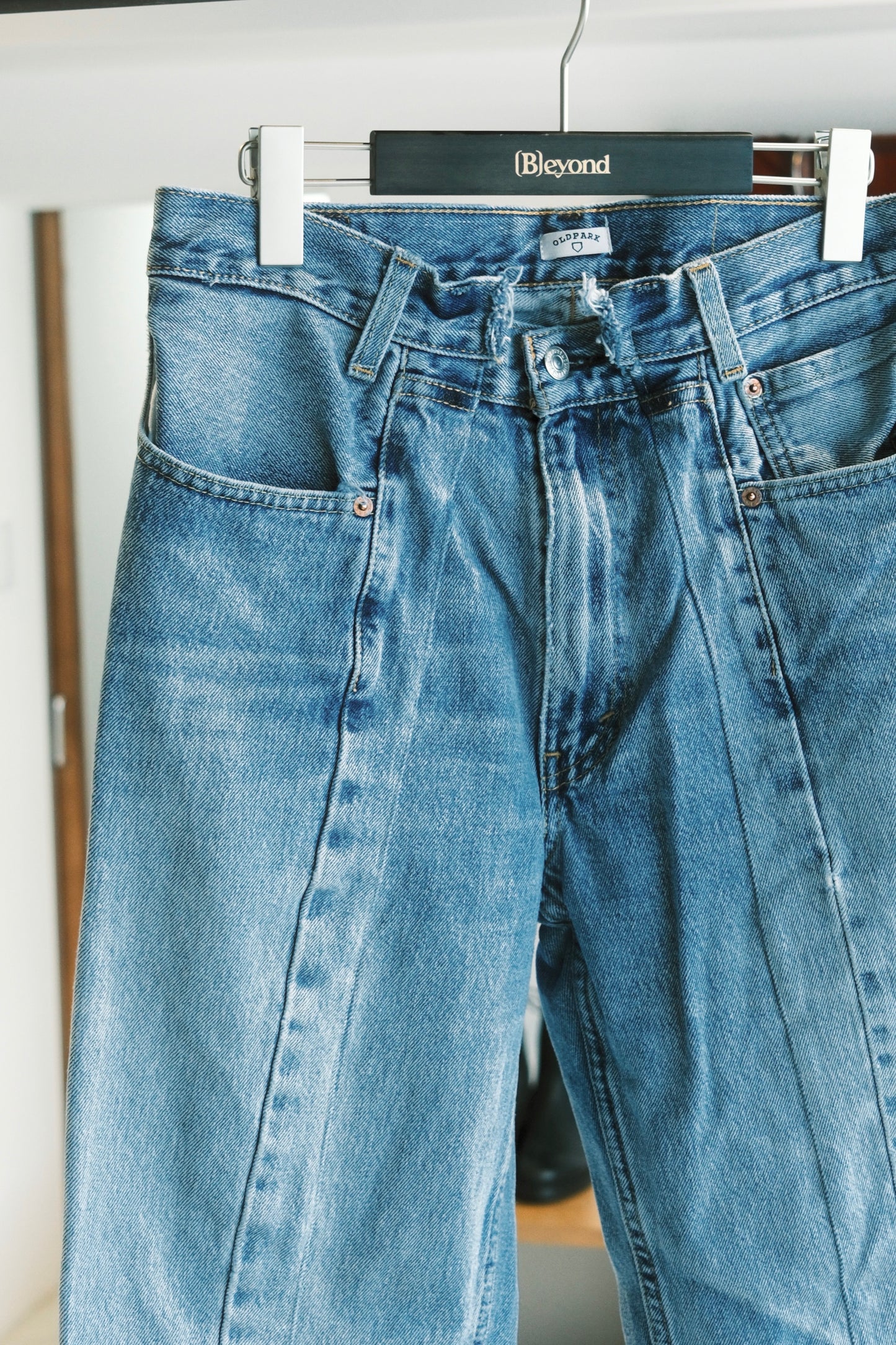 OLDPARK : SWAPPED JEANS (BLUE、Mサイズ-1)