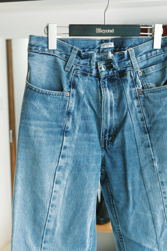 OLDPARK : SWAPPED JEANS (BLUE、Mサイズ-1)