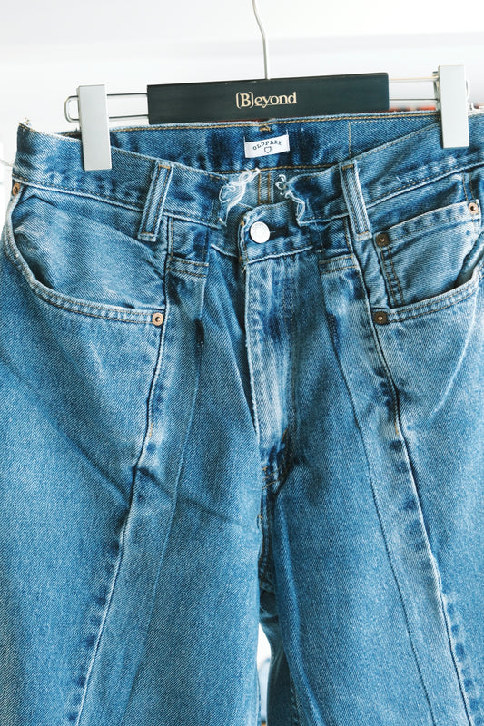 OLDPARK : SWAPPED JEANS (BLUE、Mサイズ-2)