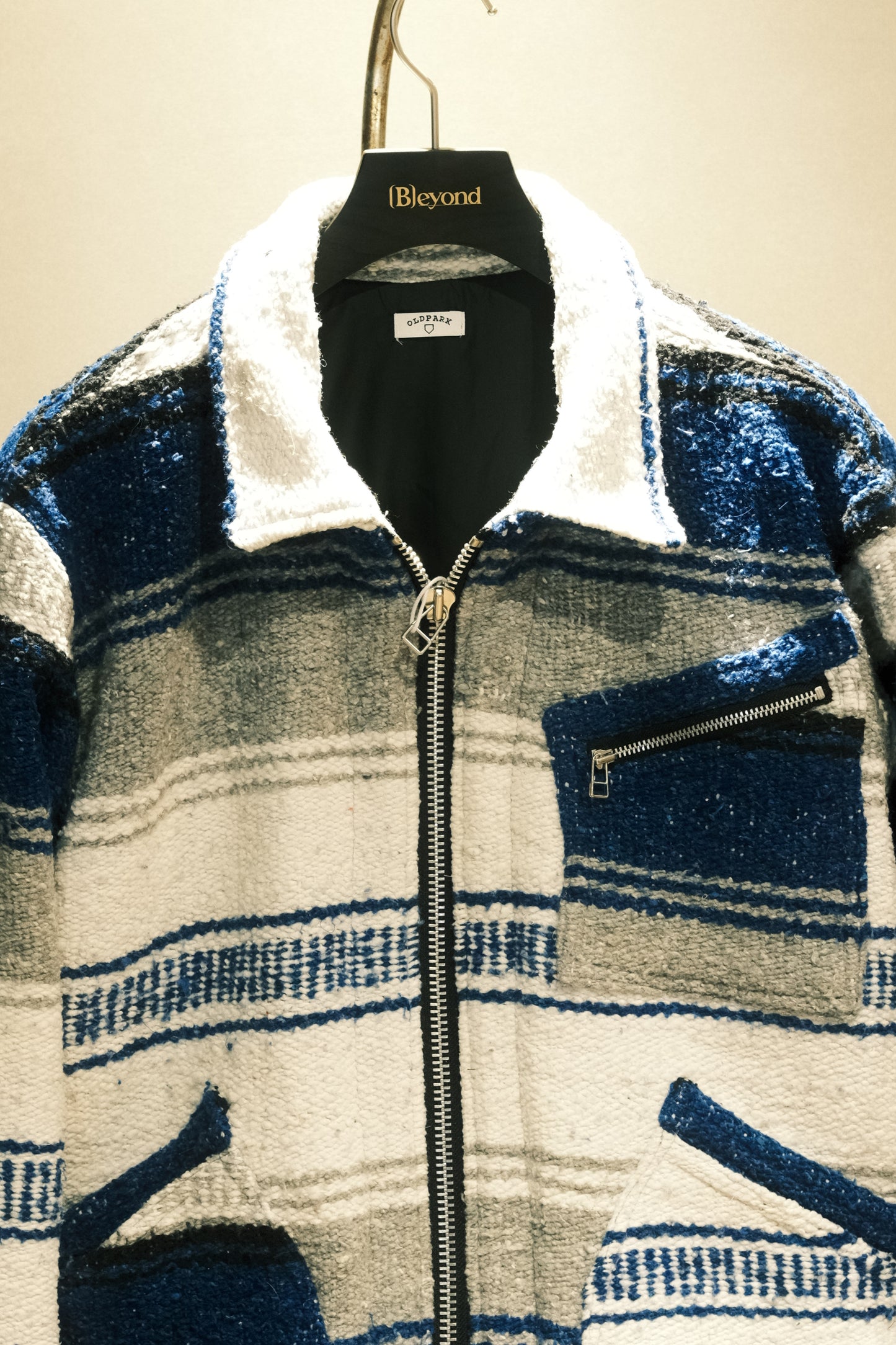 OLDPARK : ZIP UP WORK JACKET -RUG-  (Mサイズ)