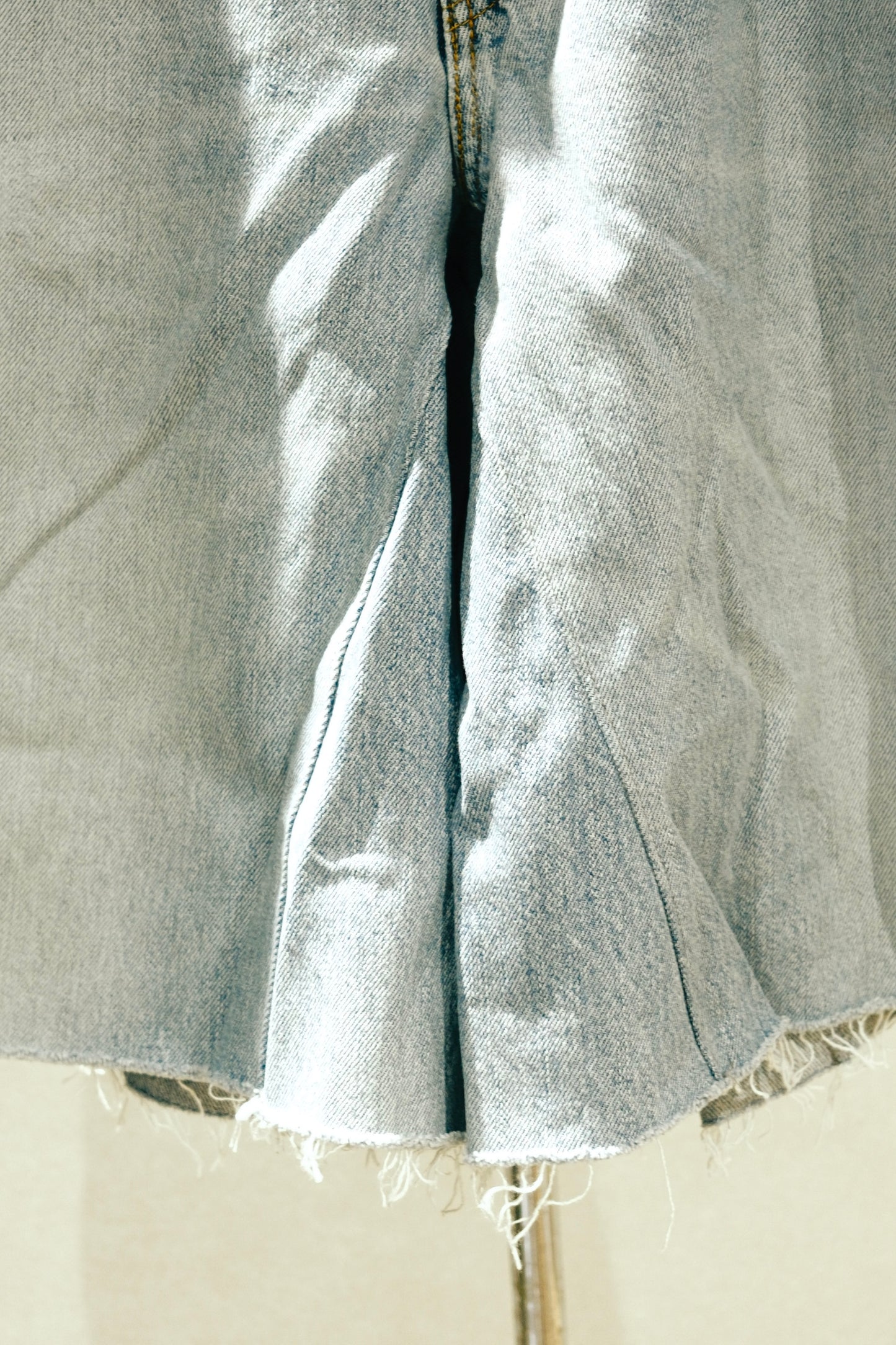 OLDPARK : GUSSET BAGGY SHORTS (BLUE、Lサイズ-1)