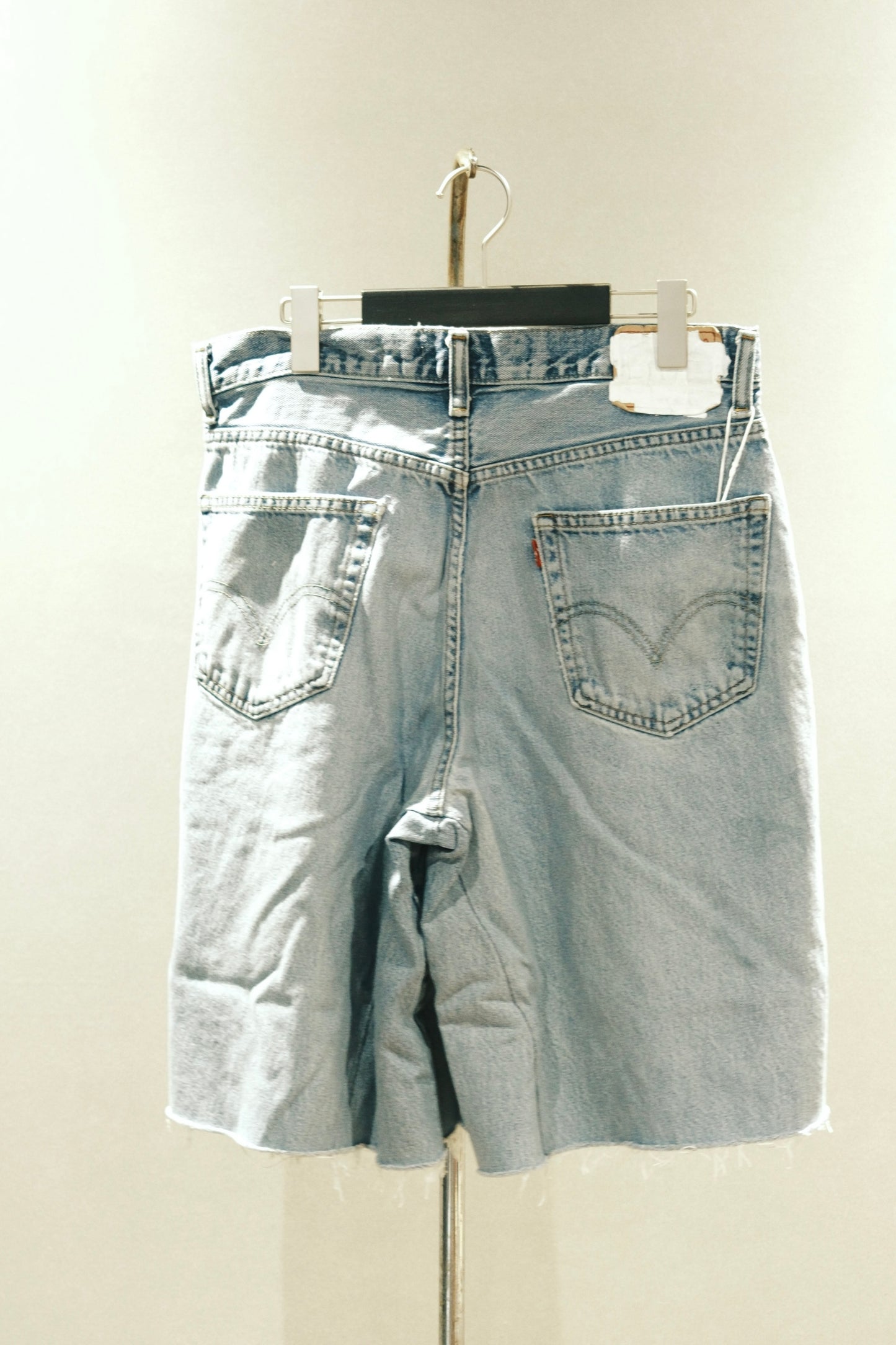 OLDPARK : GUSSET BAGGY SHORTS (BLUE、Lサイズ-1)