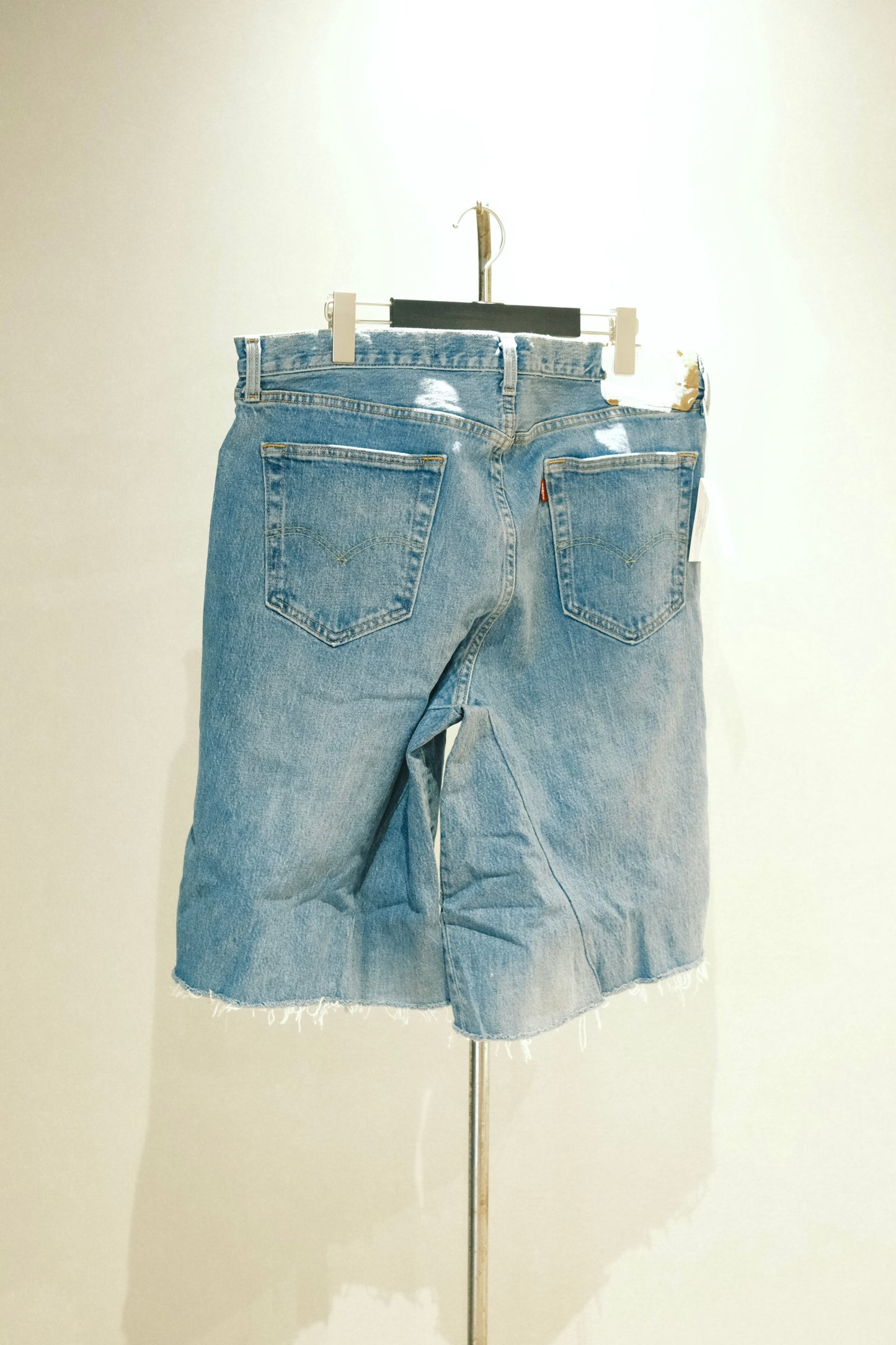 OLDPARK : GUSSET BAGGY SHORTS (BLUE、XLサイズ-1)