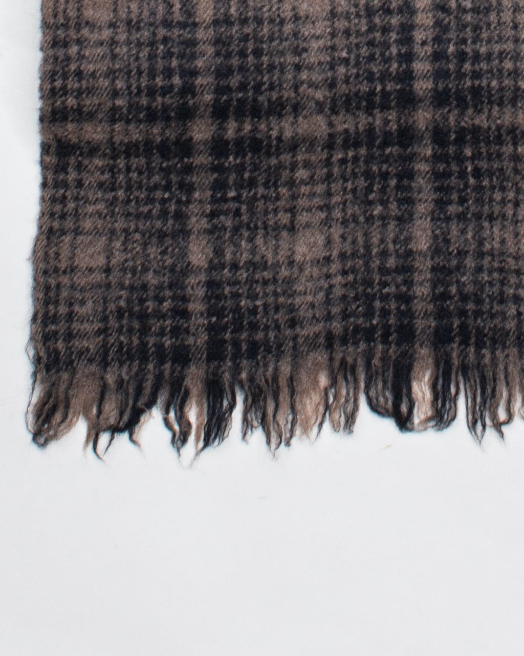 The Letters : FRINGE STOLE -SCHONHERR CHECK WOOL-