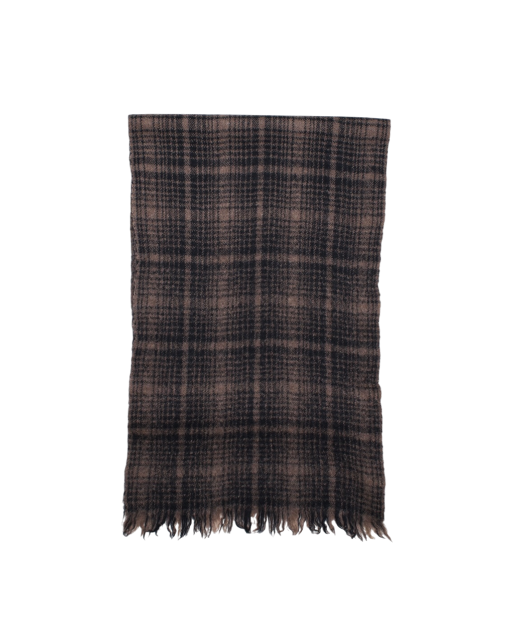 The Letters : FRINGE STOLE -SCHONHERR CHECK WOOL-